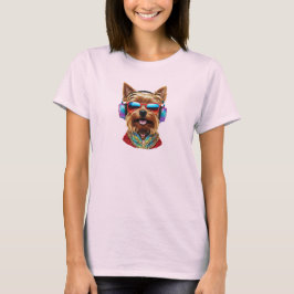 Camiseta Cute Yorkie Jam