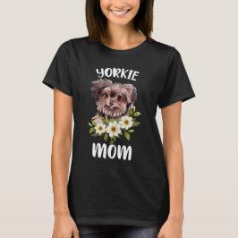 Camiseta Cute Yorkshire Terrier Gifts Yorkie Mãe Cão Lover