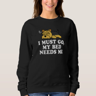 Camiseta Cute Yorkshire Terrier Yorkie Dog Preciso Ir Minha