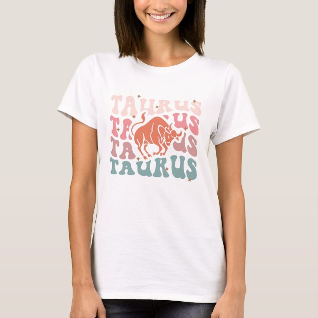 Camiseta Cute Zodiac Taurus (Frente)