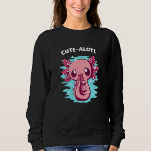 Camiseta CuteAlotl Humor Axolote Engraçado Salamandra Anfíb