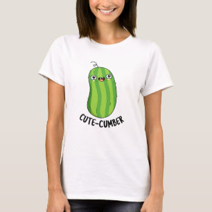 Camiseta Cutecumber Funny Cucumber Pun