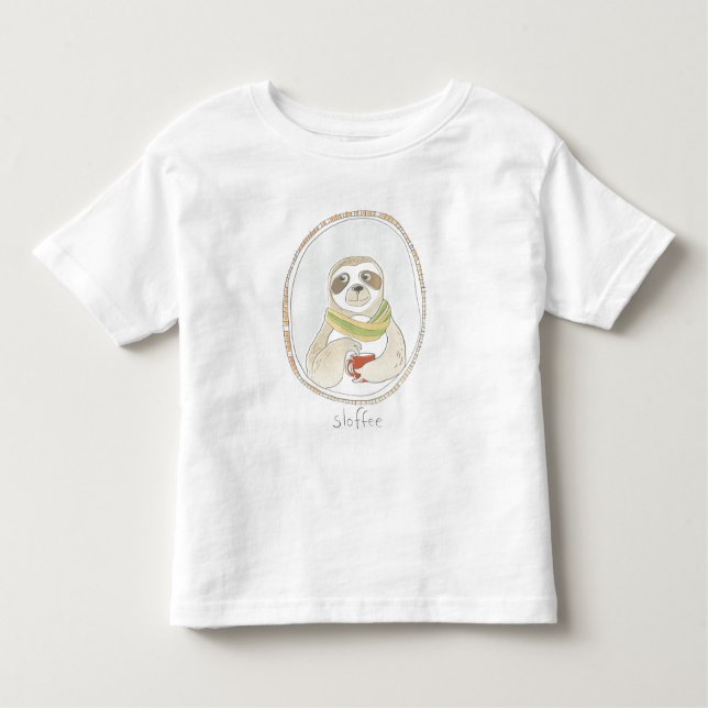 Camiseta Cutie cafeinado | Café (Frente)
