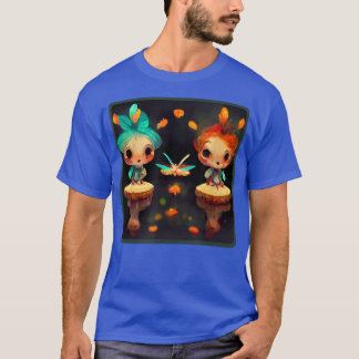 Camiseta Cutie Chibi Faeries Kawaii Fairies Fae Amigos Para