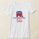 Camiseta Cutie conservadora (Laydown)