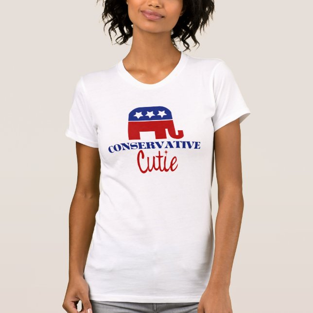 Camiseta Cutie conservadora (Frente)