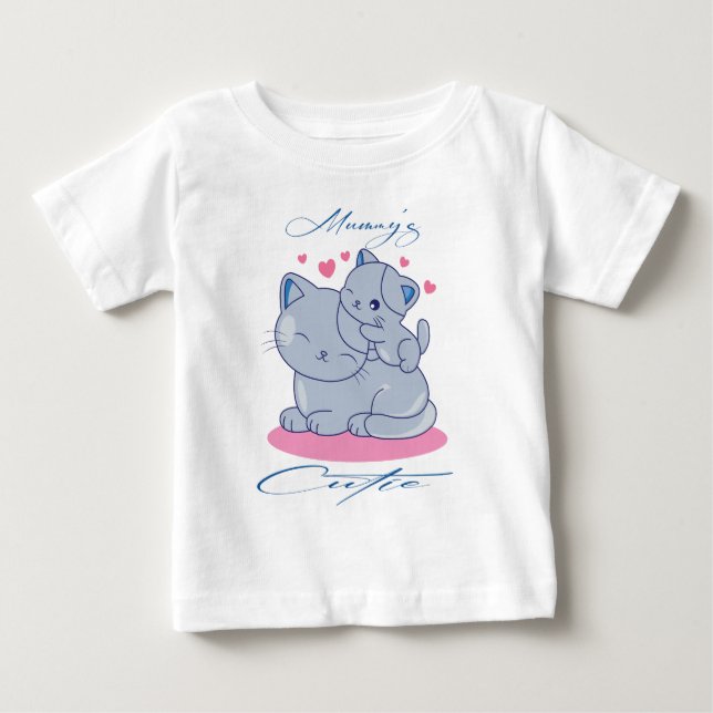 Camiseta Cutie da mamãe (Frente)