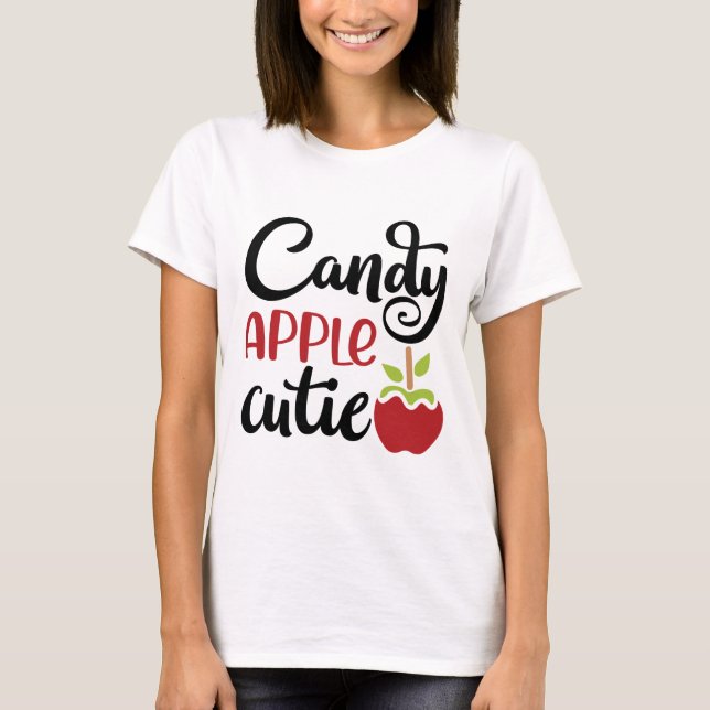 Camiseta Cutie de Maçã Doce (Frente)