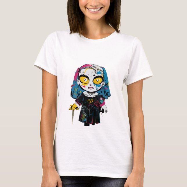 Camiseta Cutie Horror (Frente)