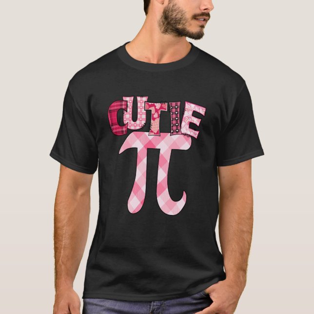 Camiseta Cutie Pi Day 3 14 Math Teacher Geek Valentines Day (Frente)