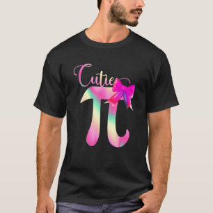 Camiseta Cutie Pi Happy Pi Day Arco Tie Numero Matemática S