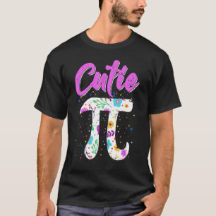 Camiseta Cutie Pi Número Matemático Pun Comemora Matemática