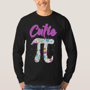 Camiseta Cutie Pi Número Matemático Pun Comemora Matemática