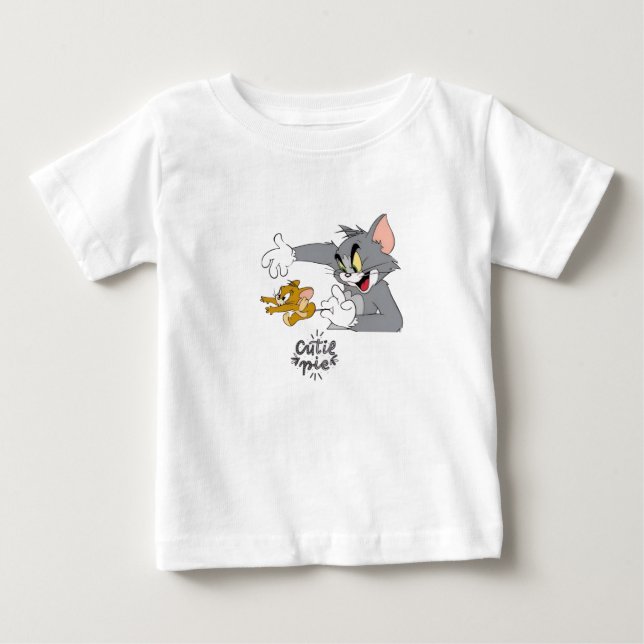 : Camiseta Cutie Pie Bebê | Animal Florestal Fofo  (Frente)
