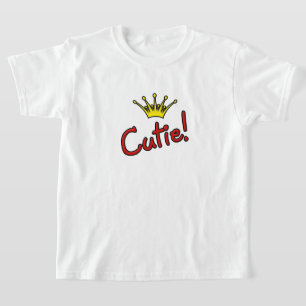 Camiseta Cutie! - Princesa Coroa