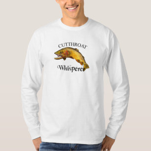 Camiseta Cutthroat Trut Whisperer Leve Longa Capa
