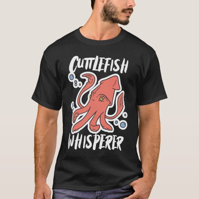 Camiseta Cuttlefish Whisperer Squid (Frente)