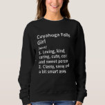 Camiseta Cuyahoga Falls Girl Oh Ohio Funny City Home Roots<br><div class="desc">Cuyahoga Cai Na Raízes Da Casa Da Cidade Engraçada De Ohio.</div>