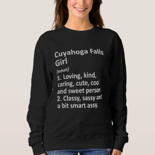 Camiseta Cuyahoga Falls Girl Oh Ohio Funny City Home Roots