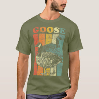 Camiseta Cuzal Engraçado Bird Fowl Caçando Ganso Caçador
