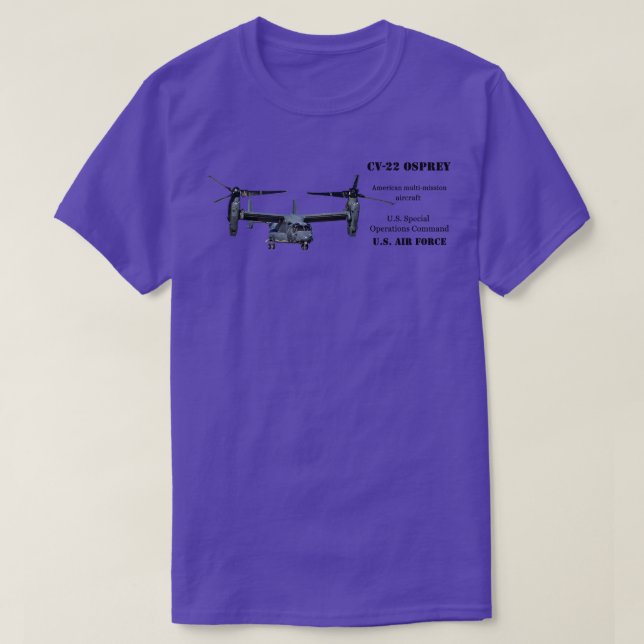 Camiseta CV22 Osprey (Frente do Design)