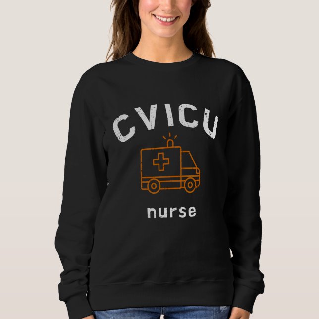 Camiseta CVICU Nurse Work School  Team Squad  Women 4 (Frente)