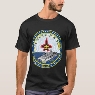Camiseta Cvn 77 USS George H.W. Bush (CVN-77)