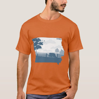 Camiseta Cyan Iowa Oversize