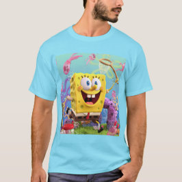 Camiseta Cyan Spongbob