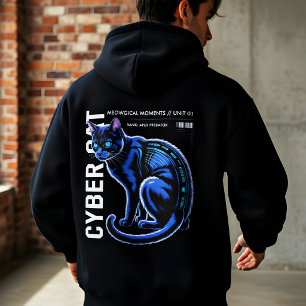 Camiseta Cyber Gato Predador Apex — Gif para Amantes de Gat