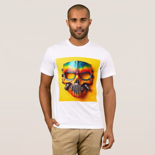 Camiseta Cyber Mask (Frente Completa)