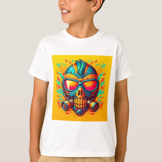 Camiseta Cyber Mask (Frente)