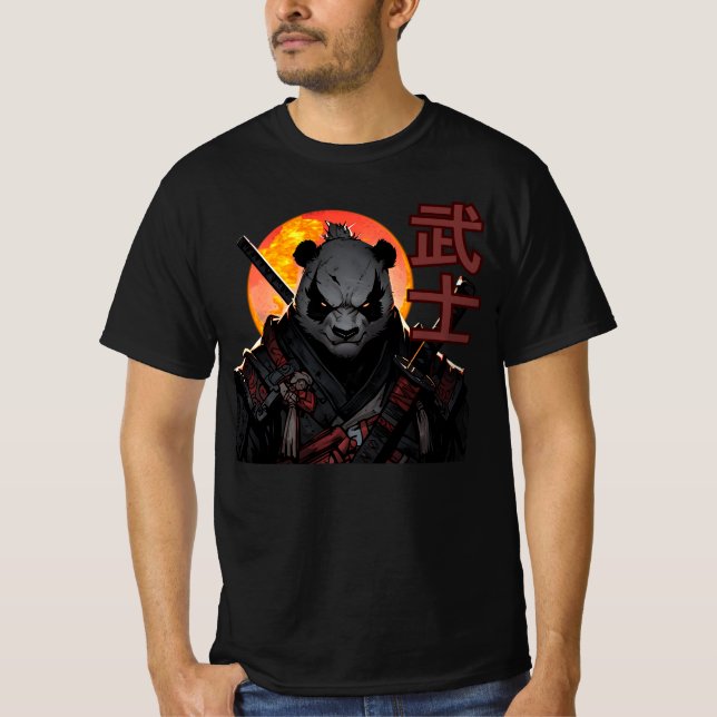Camiseta "Cyber ​ ​ Samurai" (Frente)