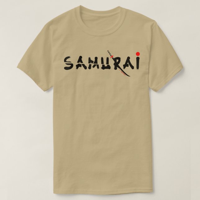 Camiseta Cyber Samurai, guerreiro da espada Aestética Gra (Frente do Design)