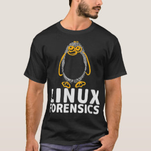 Camiseta Cyber Security Linu Forensics