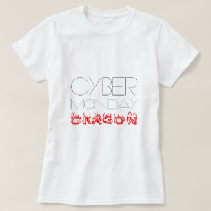 Camiseta Cyber Segunda Dragon engraçado