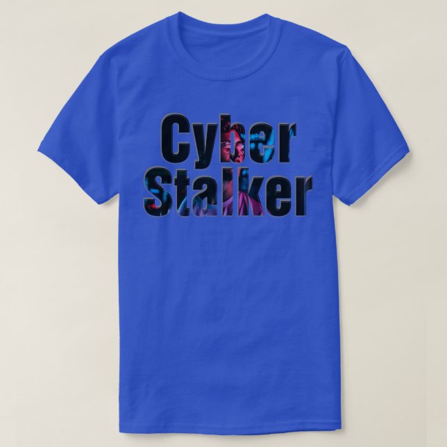 Camiseta Cyber Stalker 1 (Frente do Design)