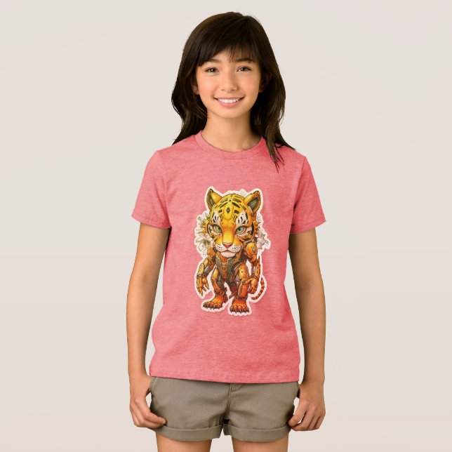 Camiseta Cyber Stripes Unisex (Frente Completa)