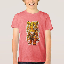 Camiseta Cyber Stripes Unisex