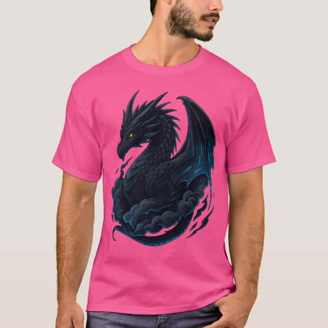 Camiseta Cyber Tiger - Guardião do Reino Neon (Frente)
