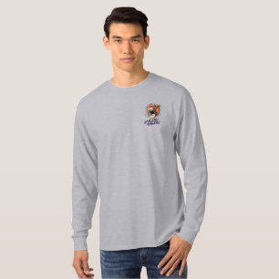 Camiseta Cyber Tiger   Homens com palha longa