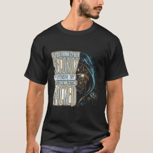Camiseta Cyber Warrior Para Especialista Em Segurança Ciber