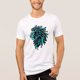 Camiseta „CyberLion – Die Zukunft hat eine Mähne“