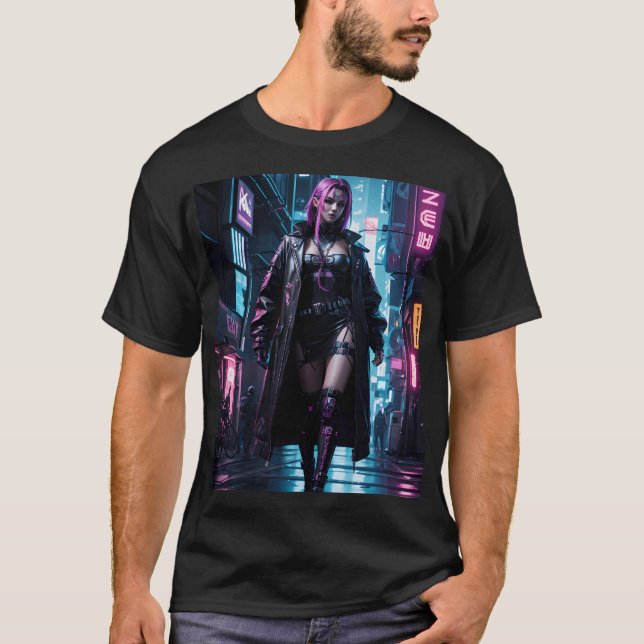 Camiseta Cyberpunk (Frente)