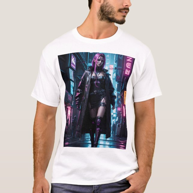 Camiseta Cyberpunk (Frente)