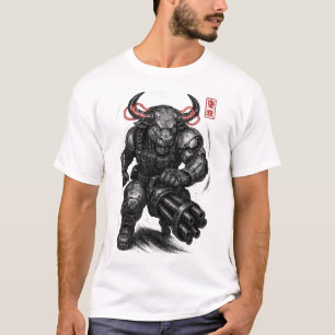 Camiseta Cyberpunk Bull (Berserker)