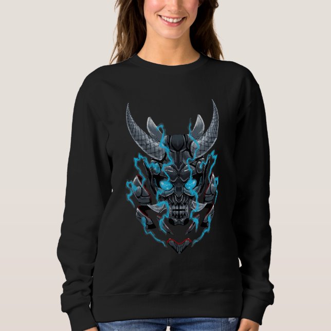 Camiseta Cyberpunk Oni Demon 2 (Frente)