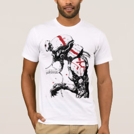 Camiseta Cyberpunk Robot Urban Futuristic New Style