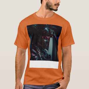 Camiseta Cyberpunk Samurai Warrior A I Gerou Artefato