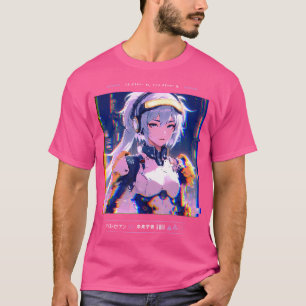 Camiseta Cyberpunk Streetwear Art Toky Japonês, Anime De 8 